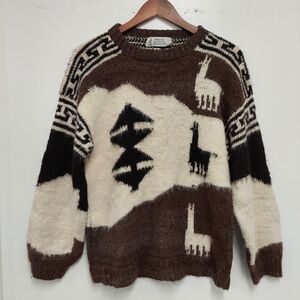 Artesanias Incaica 100% Alpaca Wool Sweater -     Size M
